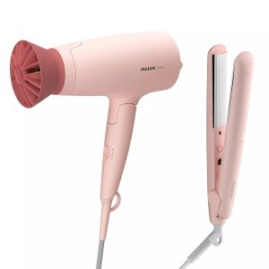 Bộ máy sấy và duỗi tóc Philips BHP398/00 – Mua 1 được 2, giá ưu đãi!