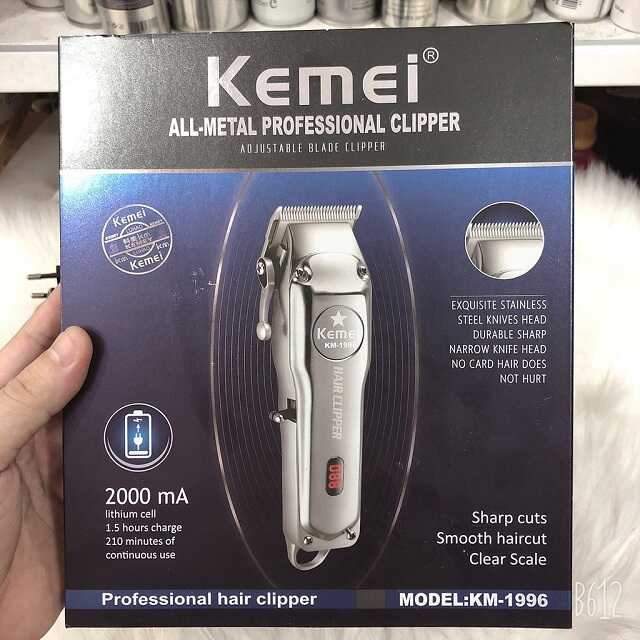 Hộp đựng tông đơ cắt tóc chuyên nghiệp Kemei 1996