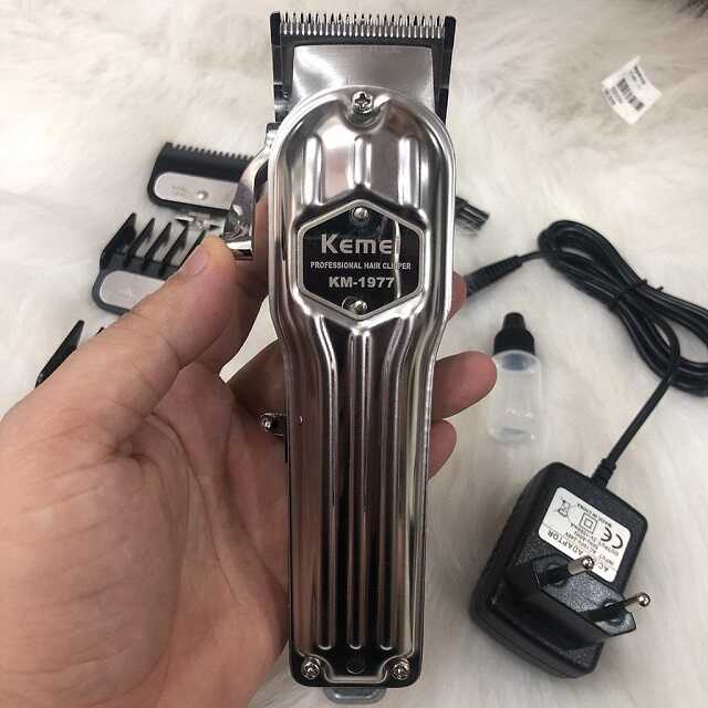 Thiết kế tông đơ cắt tóc chuyên nghiệp Kemei 1977 nhỏ gọn
