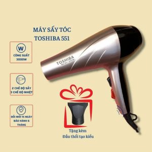 Máy sấy tóc Toshiba 551 Công suất 3000W – nhiều ưu đãi!
